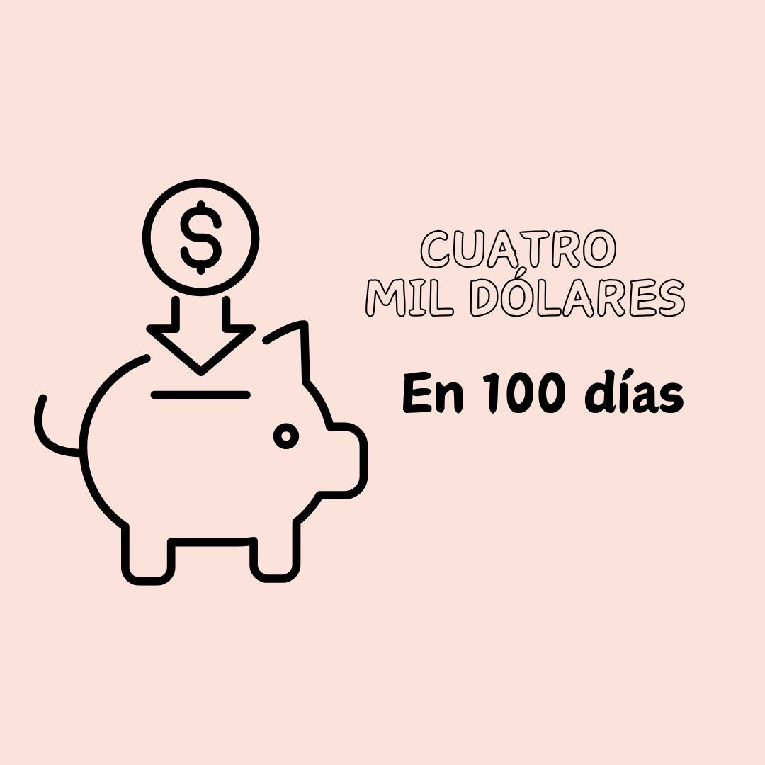 4 MIL DÓLARES EN 100 DÍAS