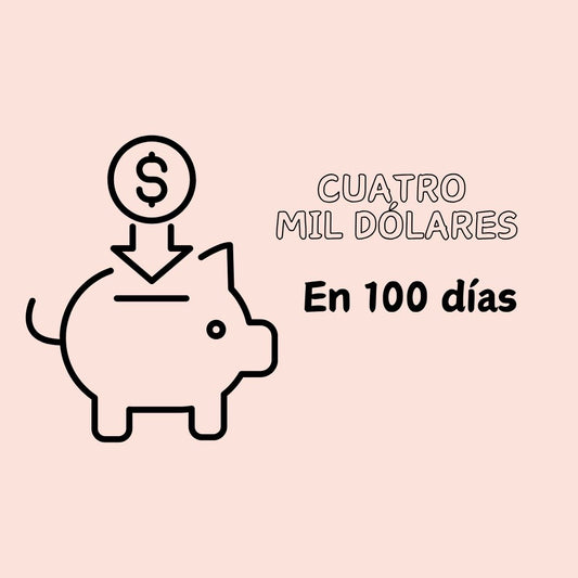 4 MIL DÓLARES EN 100 DÍAS