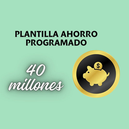 40 MILLONES EN 1 AÑO