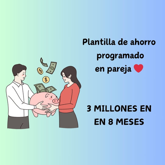 3 MILLONES EN PAREJA EN 8 MESES