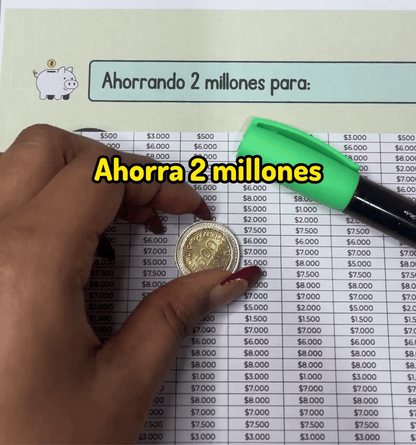 2 MILLONES EN 1 AÑO (Ahorro diario o mensual)